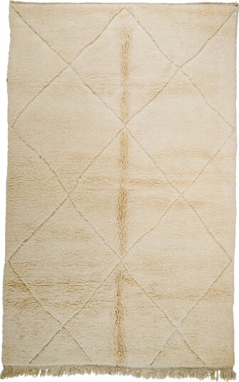 Kelim teppe Marokkansk Beni Ourain 320 x 175 cm Størrelse: 320 x 175 cm