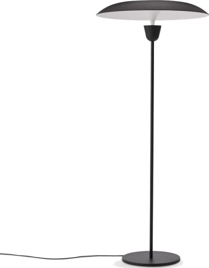 Kantarell Gulvlampe Sort