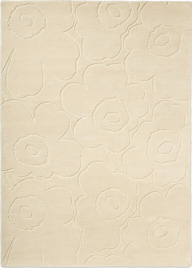 Piirto Unikko Ullteppe 170x240 cm Naturhvit