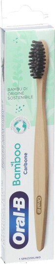 Oral B Bamboo Charcoal Bambus Tannbørste
