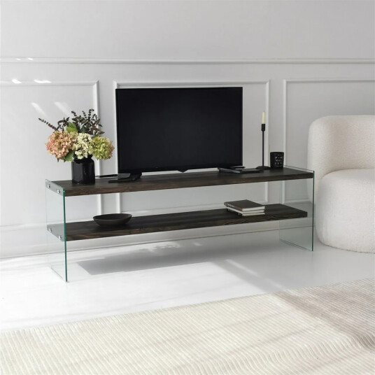 Lepinas TV-benk 140 cm - Antrasitt