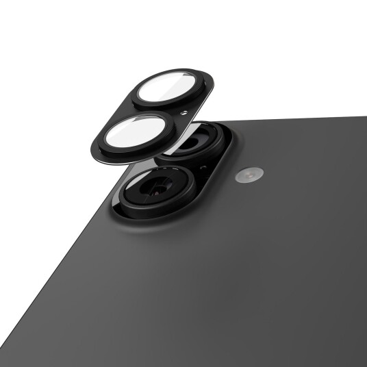 Etteri Herdet Glass Kameralinsebeskytter til iPhone 17 Svart