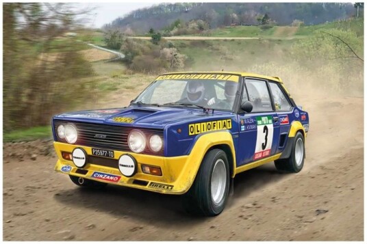 Italeri 1:24 Fiat 131 Abarth Rally Modellbil OLIO FIAT