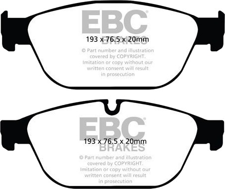 EBC Brakes DP42087R Bremseklosser