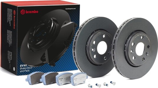 BREMBO KT 08 035 Bremseskiver og -klosser