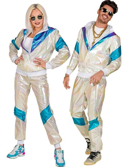 80 talls Holografisk Grilldress til Voksen