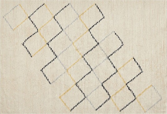 Tezpur Bomullsteppe 140x200 cm - Beige