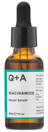 Q+A Niacinamide Ansiktsserum 30 ml - Fuktighetsgivende og Beroligende Q+A Niacinamide Ansiktsserum 30 ml - Fuktighetsgivende og Beroligende