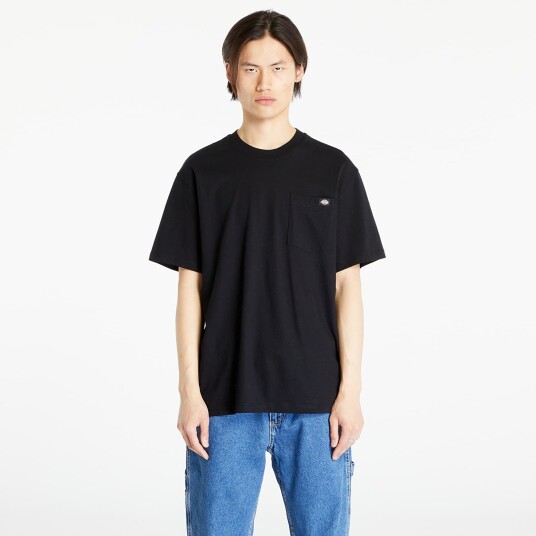 Dickies Men's Luray Short Sleeve Pocket Tee Black S