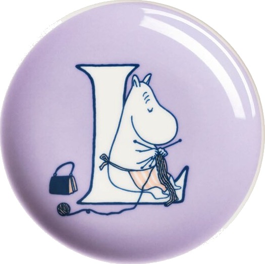 MoominArabia Mummi miniasjett 10,5 cm L lilla