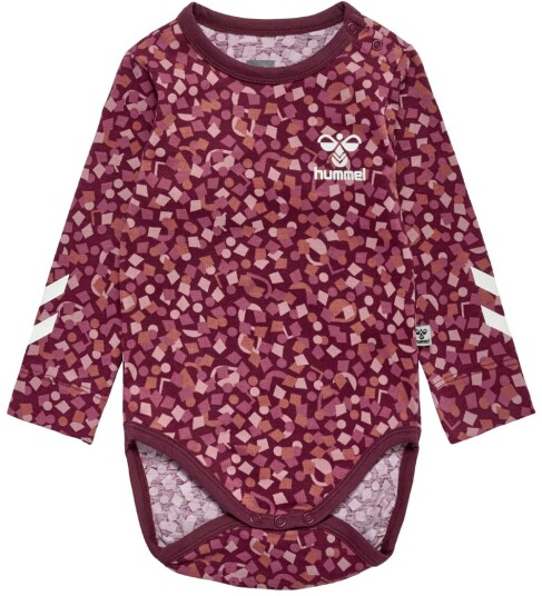 Hummel Body I/e HmlKonfetti Windsor Wine 68 Langermet Body Rosa 62