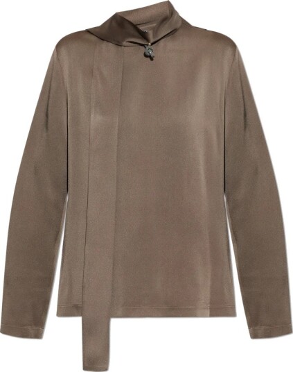 Fabiana Filippi Dame Bluser & Skjorter Brun M,