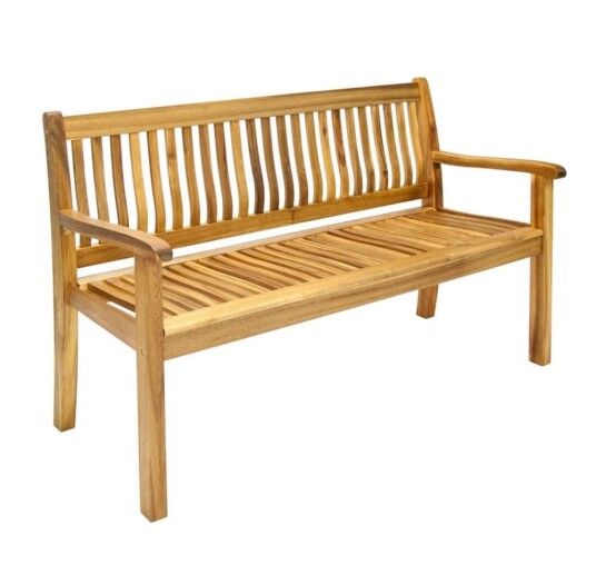 Benk FINLAY 150x61xH89cm akasie Benk FINLAY 150x61xH89cm akasie