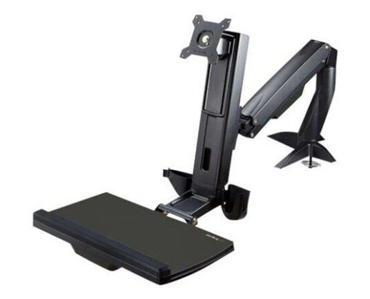 StarTech.com Sit-Stand Workstation Wall Mount - Single Monitor - monteringspakke StarTech.com Sit-Stand Workstation Wall Mount - Single Monitor - monteringspakke