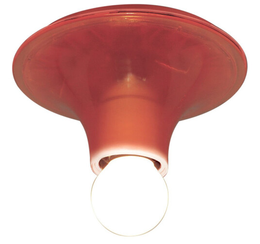 Artemide - Teti Vägg/taklampa Orange - Vägglampor - Vico Magistretti - Oransje