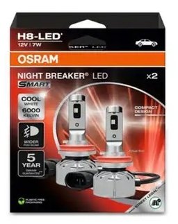 Osram NIGHT BREAKER LED SMART H8. Optimal sikt. Energieffektiv teknologi. Robust design.