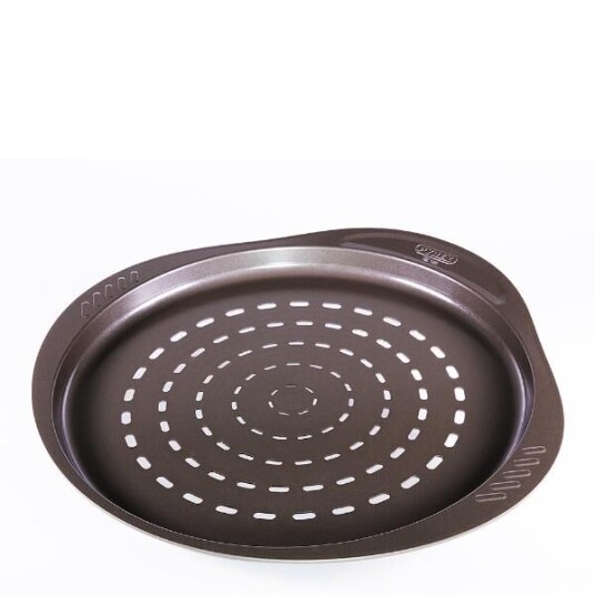 Pyrex Asimetria pizzaform perforert 32 cm mørk grå Pyrex Asimetria pizzaform perforert 32 cm mørk grå