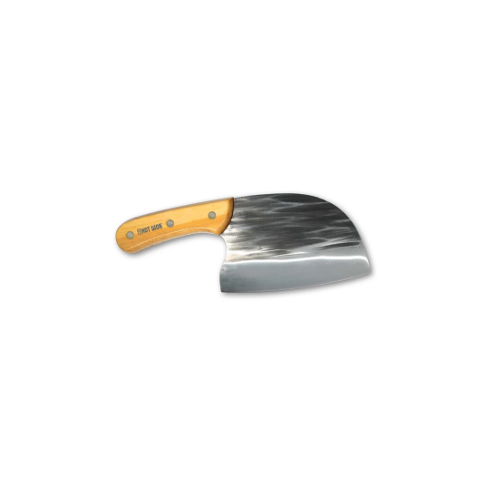 Hot Wok Cleaver Knife Cleaver med 15,5 cm langt knivblad Hot Wok Cleaver Knife Cleaver med 15,5 cm langt knivblad