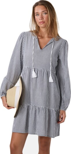 Seaside Marina Seersucker Tunic Dress W