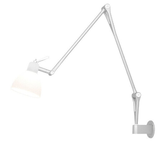 Rotaliana - Luxy W2 Vegglampe Alu/Blank Hvit