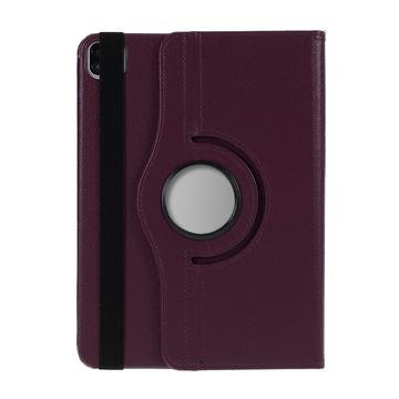 iPad Air 11 (2024) 360 Roterende Folio-etui Mørklilla