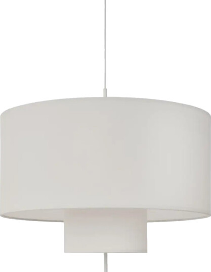 New Works Margin Pendellampe Ø90 Hvit Canvas New Works Margin Pendellampe Ø90 Hvit Canvas