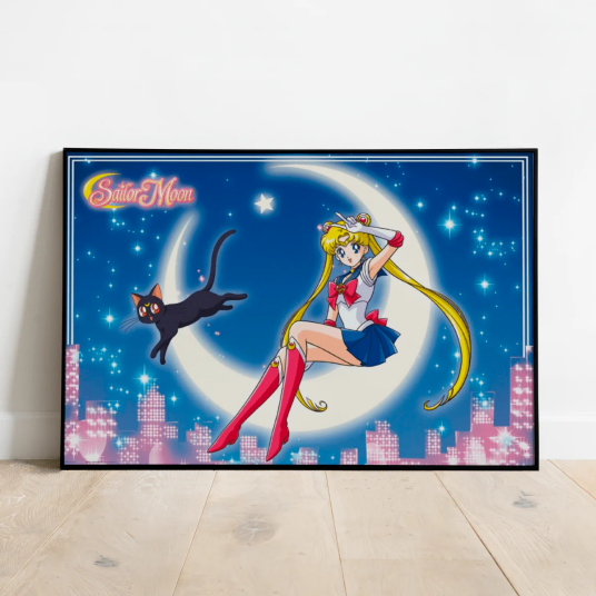 Sailor Moon Plakat Luna 91,5 x 61 cm