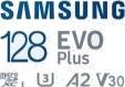 Samsung Evo Plus Mb-Mc128s - Flashminnekort (Microsdxc Til Sd-Adapter Inkludert) - 128 Gb - A2 / Video Class V30 / Uhs-I U3 / Class10 - Microsdxc Uhs-I - Hvit