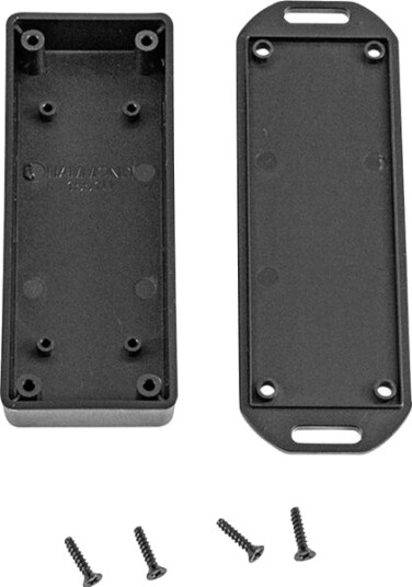 Hammond Electronics 1551Uflbk Universalkapsling 100 X 40 X 20 Abs Svart 1 Stk