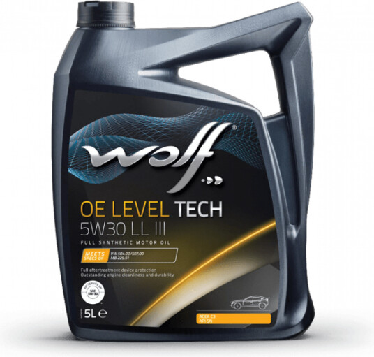 Motorolje WOLF OE LEVELTECH 5W30 LL III 5L