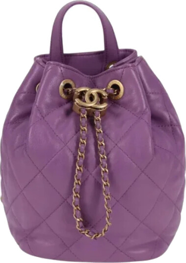 Chanel Vintage Dame Lilla
