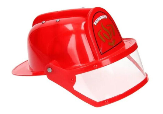 Johntoy Firefighter helmet + visor Johntoy Firefighter helmet + visor