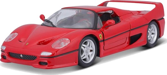 Bburago Ferrari F50 Modellbil 1:24 Rød Bburago Ferrari F50 Modellbil 1:24 Rød