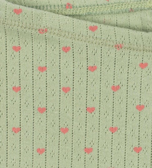 Konges Sløjd Leggings Minnie Hjerte lo Konges Sløjd 1 år (80) Leggings Grønn Rosa