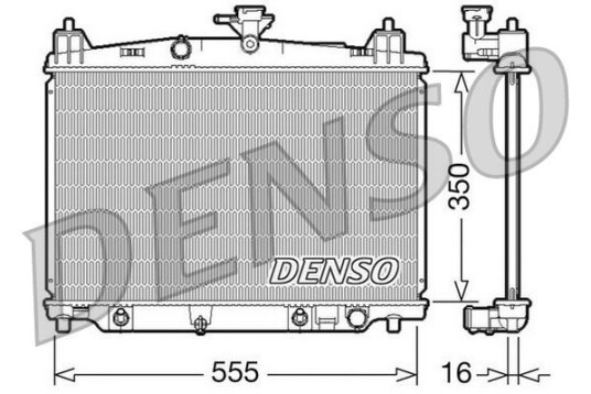 Radiator DENSO DRM44018