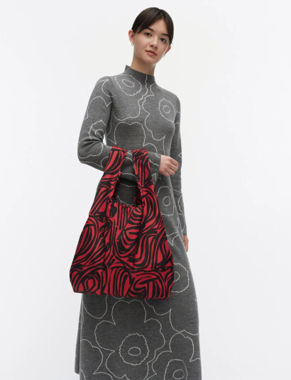 Marimekko Smartbag Jokuraita - Red - ONE SIZE Marimekko Smartbag Jokuraita - Red - ONE SIZE
