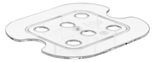 VEGA Rist Trigno GN 1/6; Størrelse GN 1/6, 11.8x10.6 cm (LxB); Transparent