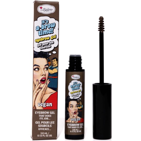 the Balm It"s a Brow Time Brow Gel Medium Brown the Balm It"s a Brow Time Brow Gel Medium Brown