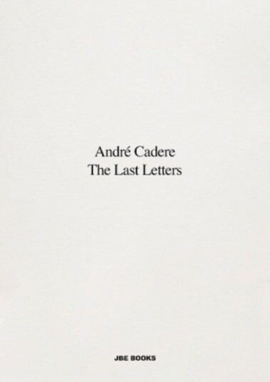 The Last Letters (Letters About a Work)  Letters about a Work