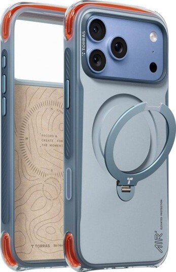 Torras Ostand Q3 Air Pro - polar slate blue - iPhone 18 Pro