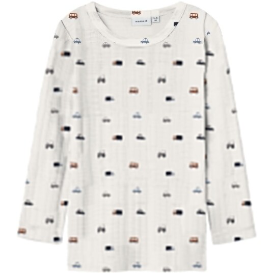 Name It Snow White Small Cars Nmmwang Ull Needle Ls Topp Noos 92