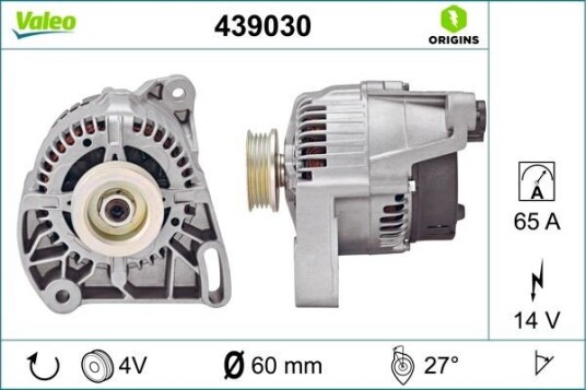 Dynamo VALEO 439030