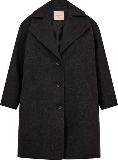 FREE/QUENT Fqmayer Coat DARK GREY MELANGE S FREE/QUENT Fqmayer Coat DARK GREY MELANGE S