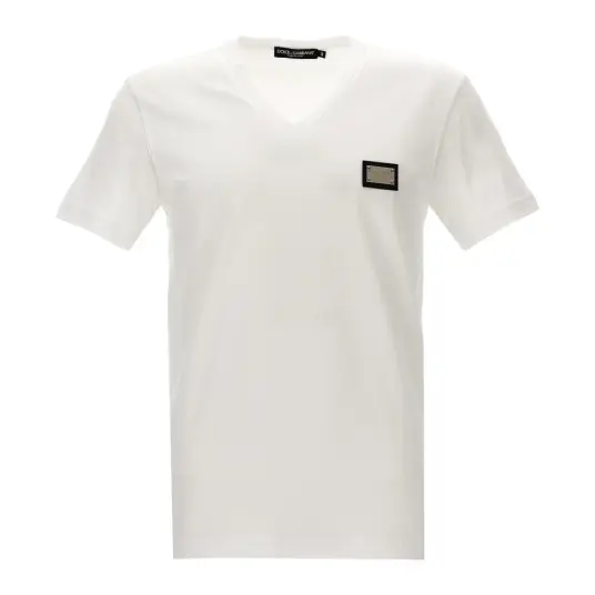 Dolce & Gabbana Herre Topper Hvit L