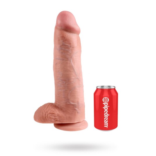 Cock with Balls 32 cm - Flesh