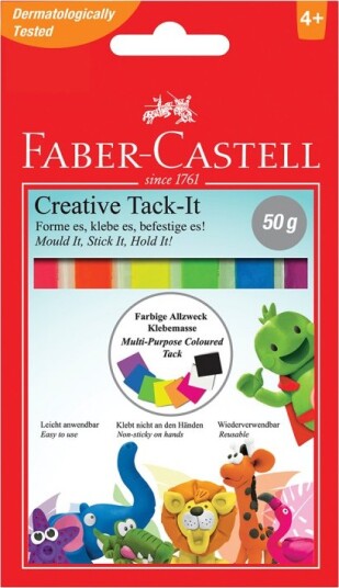 Faber-Castell Heftemasse Tack-it 50g Creative