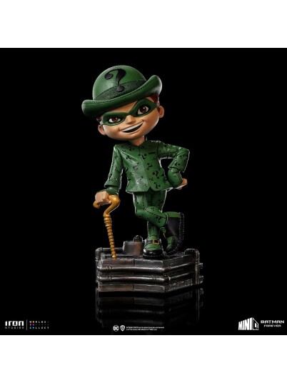 Iron Studios MiniCo Batman Forever Gåten Figur med Spørsmålstegn