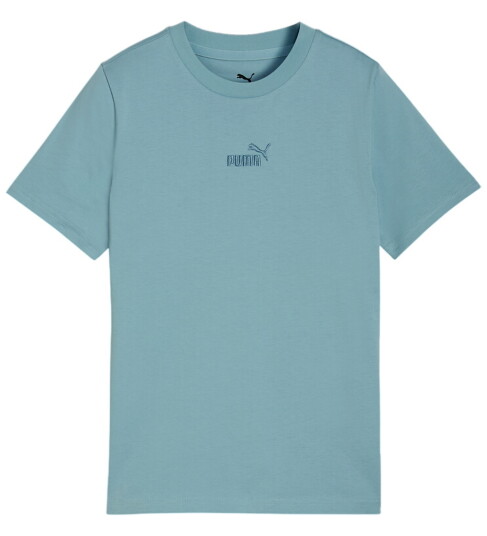 PUMA Ess Small No.1 Logo Centered Tee B Blue 128 PUMA Ess Small No.1 Logo Centered Tee B Blue 128