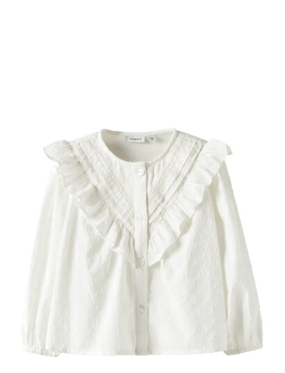 Name It Nmftashja Ls Shirt White 98
