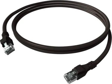 Zvk Cpp1osasas0020 Cat.6A Svart 2,0 M